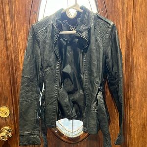 Guess jacket leather